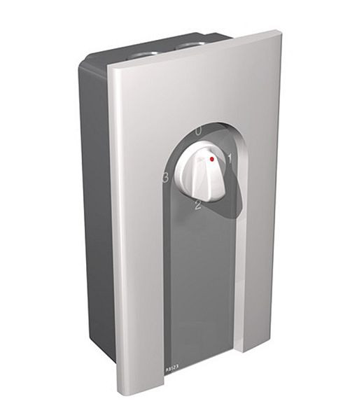 Schultze RB123 relaiskast met 3-traps vermogensregelaar, 400V 3N, 16A, IP44, 1-RB123