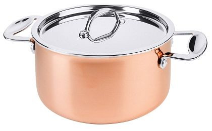 Contacto koperen braadpan 20 cm van meerlaags materiaal, 8777/200