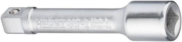 Hazet verlengstuk, hol vierkant 6,3 mm, massief vierkant 6,3 mm, met kogelvergrendeling, afmetingen / lengte: 55 mm, 867-2