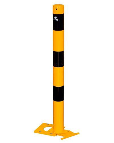Schake afneembare afzetpaal verzinkt, diameter 89 mm, hoogte 1000 mm, 249371