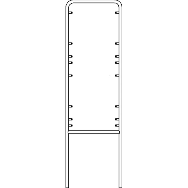 Stone HGS speciaal buizenframe voor kerkborden, inclusief grondankers, az354551