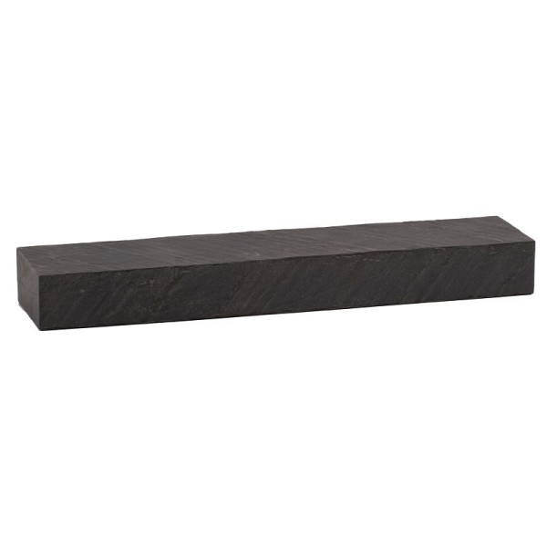 Wohnling wandplank 90x10x20 cm mango massief hout / steenlook hangplank modern design zwevende plank rechthoekig antraciet WL6.784