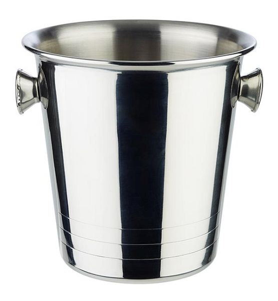 APS mini ijsemmer / champagnekoeler, Ø 13 cm, hoogte: 13 cm, RVS, inhoud: 1,0 liter, 36004