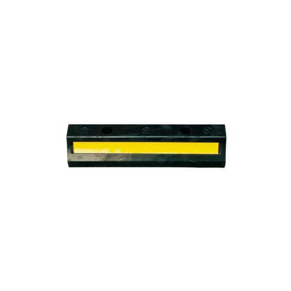 Schake wielstopper met 2 gaten om vast te schroeven, materiaal: rubber, afmetingen: 500 x 150 x 100 mm, 3393-150