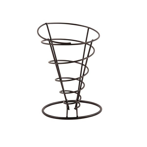 Olympia frietzakhouder zwart, CL319