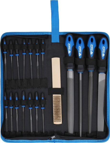 Brilliant Tools vijlenset met vijlborstel, 19-delig, BT103030
