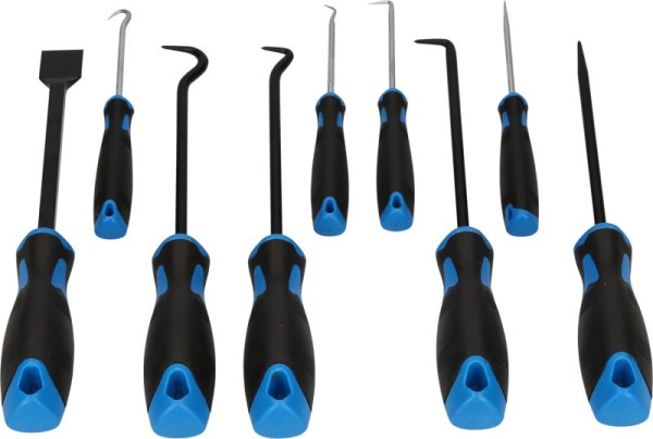 Brilliant Tools 9-delige schraperhaakgereedschapset BT542010