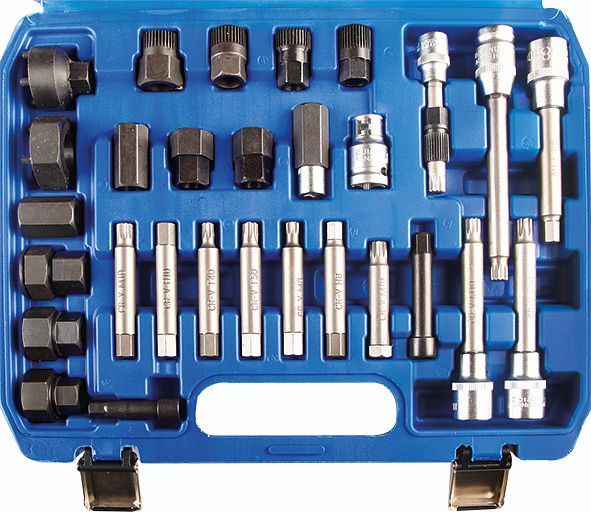 Kunzer dynamosleutelset, 30-delig, 7LMS30.1