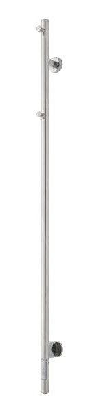 TVS elektrische handdoekradiator ELDO 1, RVS gepolijst, met timer, 1400 x 60 mm, ELDO1