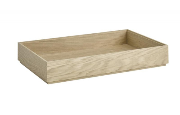 APS GN 1/1 houten kist -VALO-53 x 32,5 cm, hoogte: 8,5 cm, eikenhout (geolied), 14001
