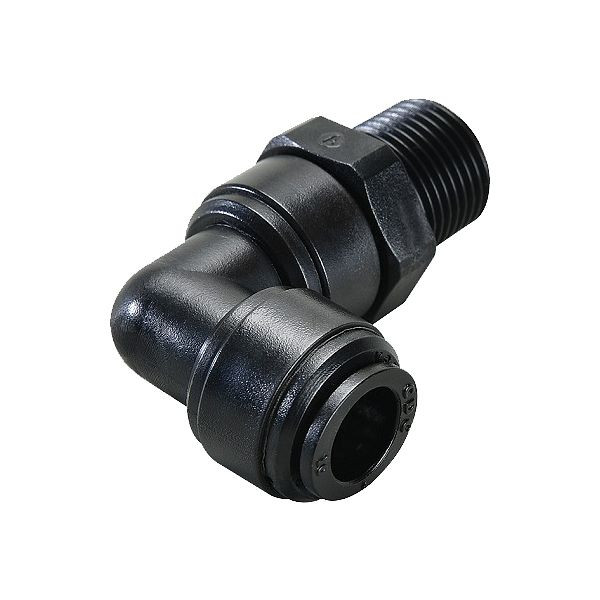 timmer B-WEdk-8-1/8-KU-H2O, conisch haaks inschroefbeslag, van kunststof, drukloos verstelbaar, voor water, VE: 10 stuks, 03080414