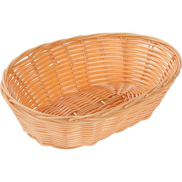 Stalgast ovale brood- en fruitmand, polypropyleen, 230 x 150 x 65 mm (BxDxH), TT4204230