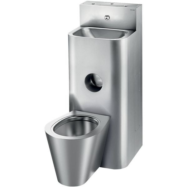 KEMMLIT WC-combinatie KOMPACT TW/TWW - met wastafel en staand toilet, 252.688
