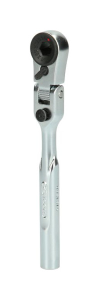 KS Tools Omschakelratel met bitscharnier 1/4", lengte 119 mm, 918.1560