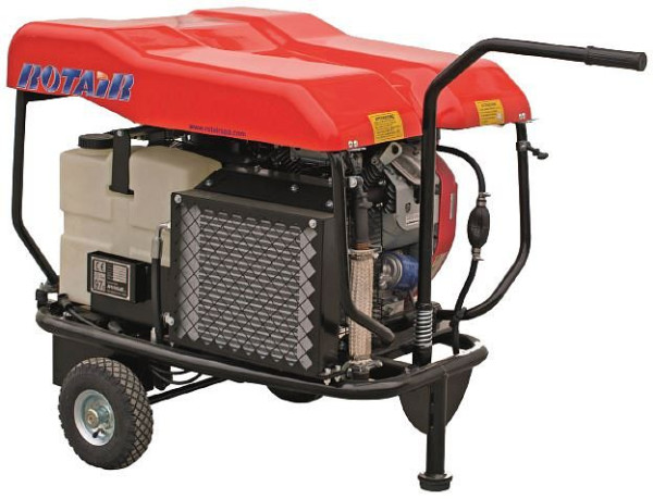 ELMAG mobiele bouwplaatscompressor, ROTAIR VRK 160 - 15 bar, 10312