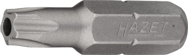 Hazet 5-ster bit, volle zeskant 6,3 (1/4 inch), inwendig 5-ster profiel met spie, 27H, 2225-27H