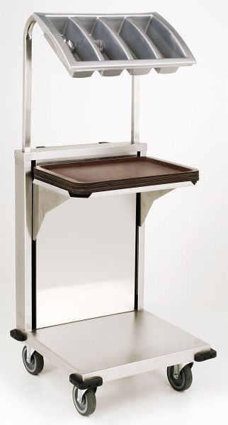 Saro dienbladendispenser RVS 304 + besteklade TAB2, 452-1205