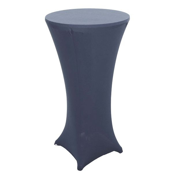 Mendler statafelhoes HWC-J30, tafelhoes hoes hoes, stretch Ø 60cm, antracietgrijs, 76102