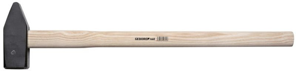 GEDORE rode voorhamer 5kg, lengte 800mm as, 3300737