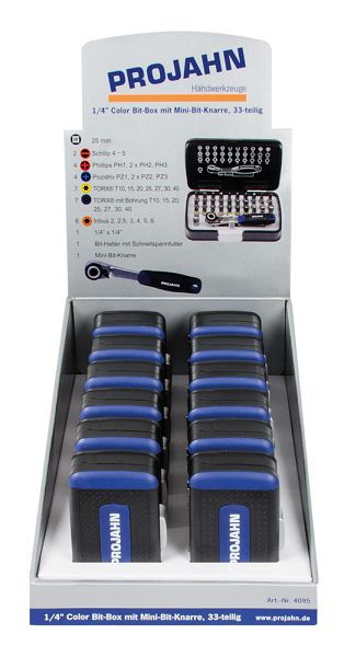 Projahn display 12xBit Box 33 stuks 4095, 409512