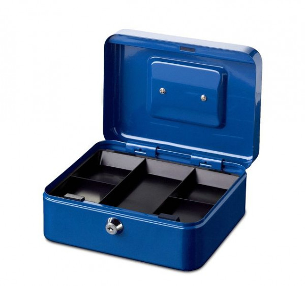 BURG-WÄCHTER geldkist Geld 5020 blauw, 2 x sleutels, HxBxD (buiten): 90 x 200 x 160mm, blauw, 10690