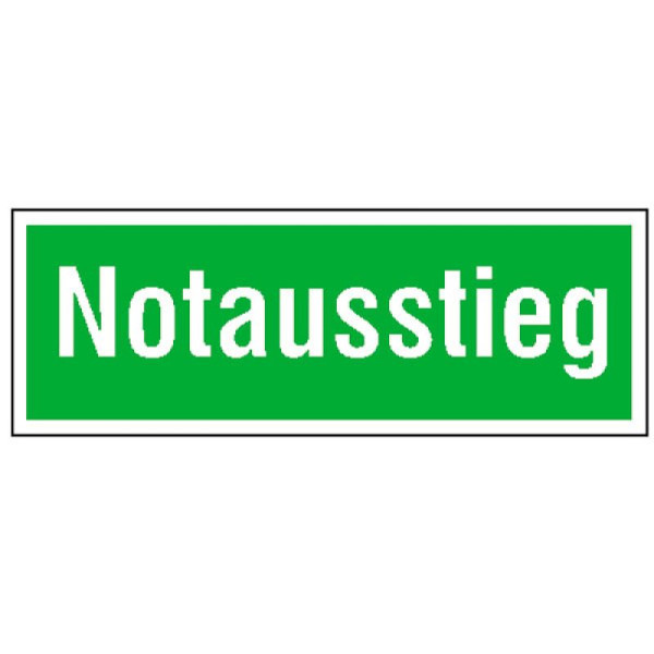Stein HGS HGS extra reddingsbord nooduitgang, folie, zelfklevend, 38.0101