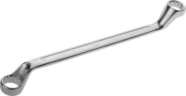 VIGOR dubbele ringsleutel, buiten dubbel zeskant profiel, 18 x 19 mm, V1524N-18X19