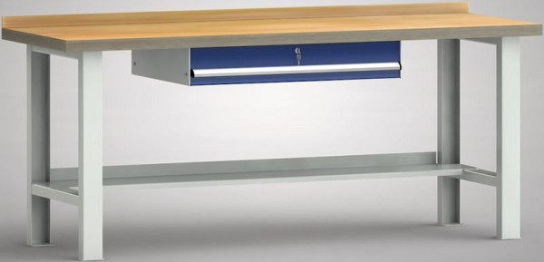 KLW standaard werkbank - 2000 x 700 x 840 mm L x D x H, WS503N-2000M40-E7020