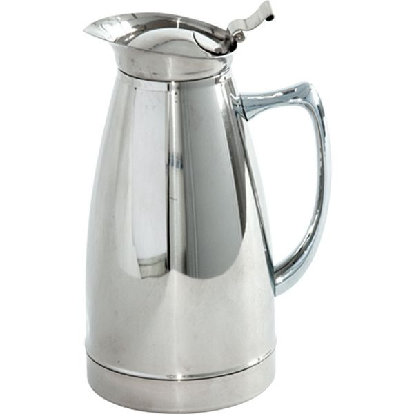 Stalgast thermoskan, roestvrij staal, 2 liter, met scharnierdeksel, BB0712200