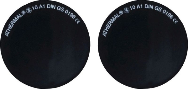 ELMAG lasbrillens DIN 10, 50x2 mm rond, 55385