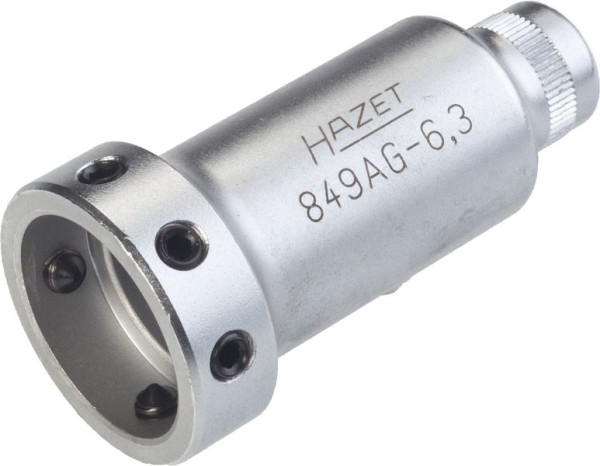 Hazet-houder, aandrijfvierkant 6,3 = 1/4", voor matrijzen 849 AG-M 3 tot M 6, 849AG-6,3
