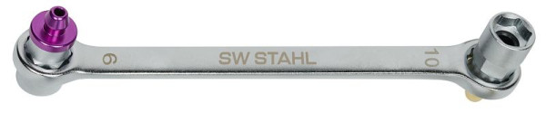 SW-Stahl remontluchtingssleutel, 9 x 10 mm, 01452L-2