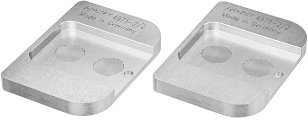 Hazet adapterplaten set, voor remzuiger reset tool 4971-1, 4971-2/2