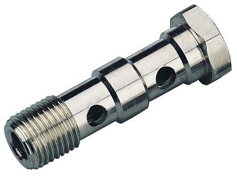 timmer A-H2-3/8-MSv, dubbele banjobout voor wartelringstukken, VE: 10 stuks, 01740005