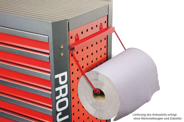 Projahn accessoires werkplaatswagen GALAXY papierrolhouder tot een rolbreedte van 390 mm zwart, 5503-205