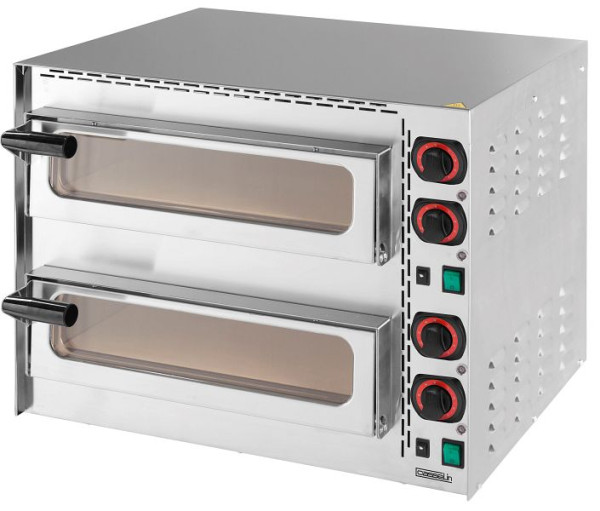 Casselin Pizza Oven - 400 - met 2 bakkamers, CFRP2400