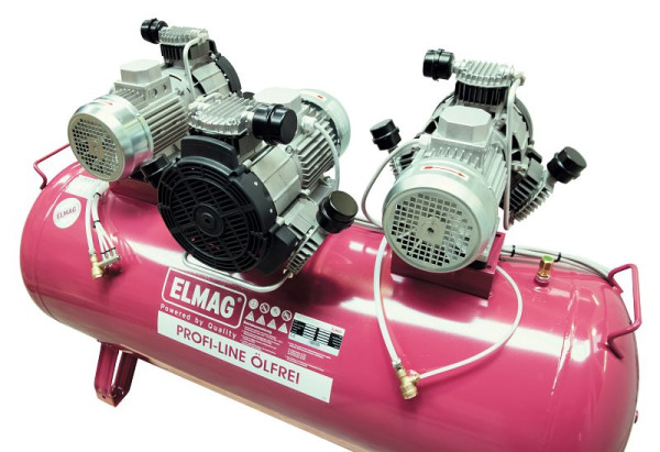 ELMAG compressor PROFI-LINE 'OLIEVRIJ', PL 990/10/270 D, 21229