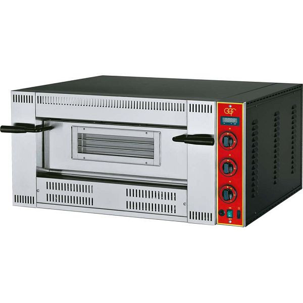 Stalgast gaspizzaoven voor 4 pizza's, elk 360 mm, 17,0 kW, PP1301436