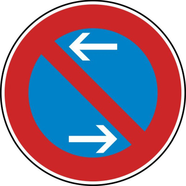 Stein HGS HGS Beperkt stopverbod in het midden (plaatsing rechts) nr. 286-30, 420 mm / RA2 / Alform, 286-30-122