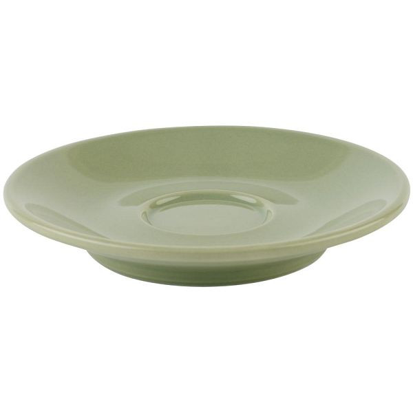APS espressoschotels groen Ø 11,5 cm, hoogte: 2 cm, verpakking van 6, 16010