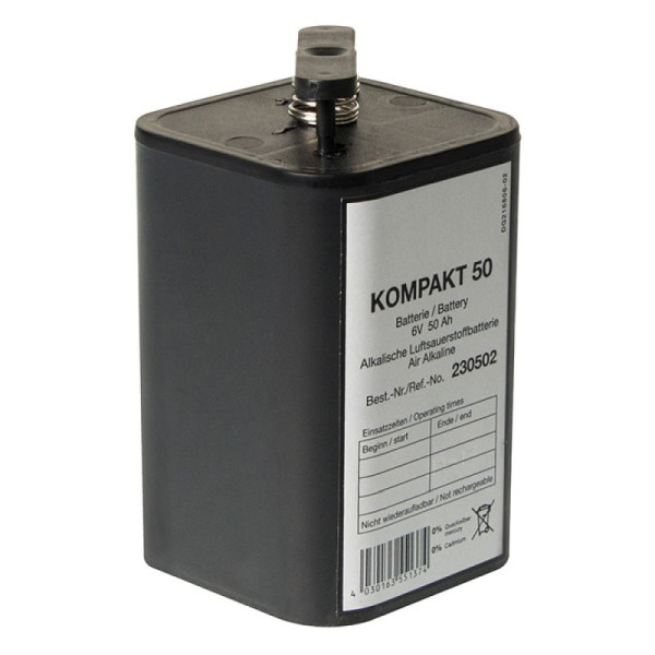 Stein HGS HGS luchtzuurstofaccu compact 50, 6V/50Ah, verpakking van 20, 18451