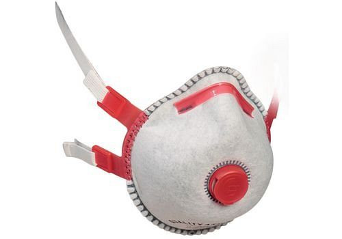 EKASTU Safety fijnstoffiltermasker FFP3/Combi/V, met Cool-Down-A, VE: 5 stuks, 172-082