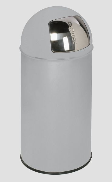 VAR afvalbak D 35, zilver, 43002