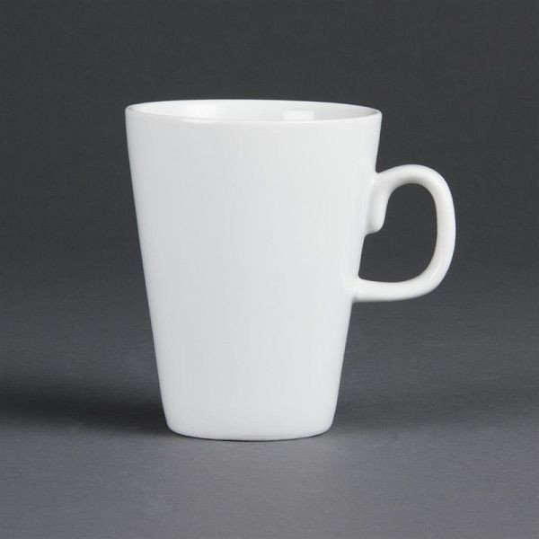 Olympia Whiteware koffiemok 31cl, VE: 12 stuks, C359