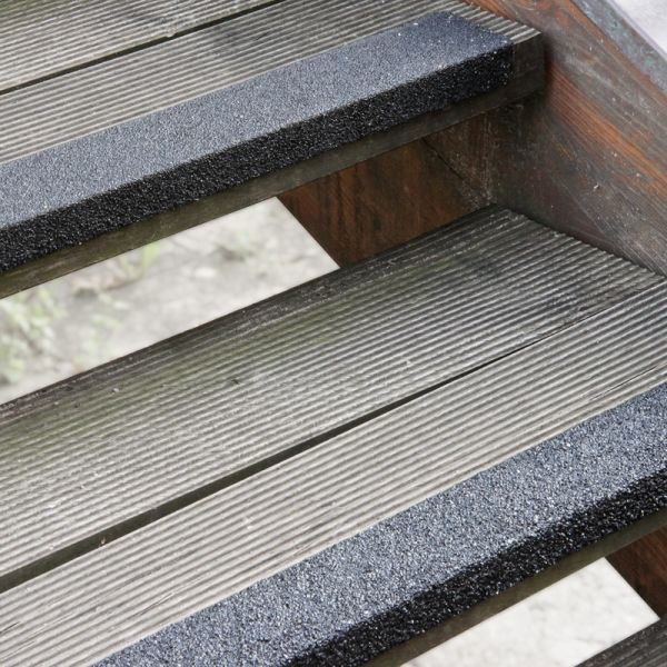 Meelbroek antislip traprandprofiel GFK extra sterk zwart 70x2500x30mm, GTXS0702500