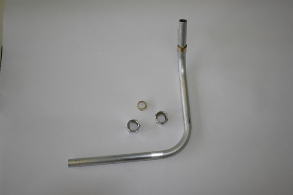 ELMAG aluminium drukleiding, inclusief moer + snijring voor SUPERFOX 240/10/5W, 9201228