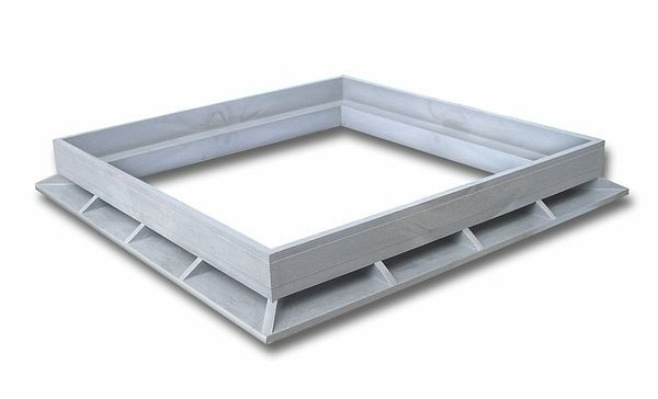 Marley frame voor putdeksel 300 x 300mm, 532486