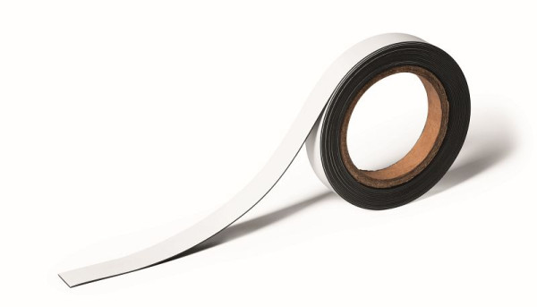 DURABLE magnetische markeringstape, 5 mx 20 mm, op maat te knippen, wit, 170702