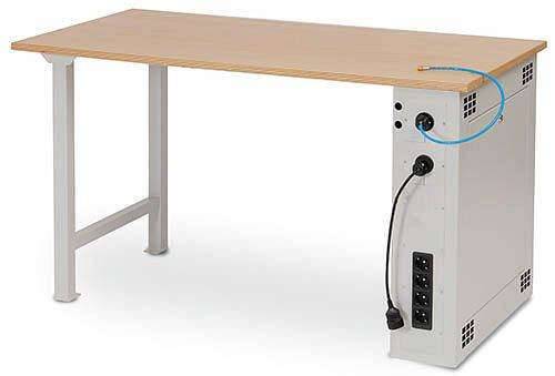 Bedrunka + Hirth serie werkbank R 18-24, 1500 x 750 x 859 mm, 03.15.000.E1