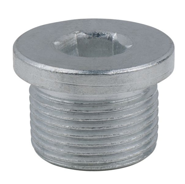 KS Tools olieaftapschroef, binnenzeskant 10mm, M22x1,5x13,5mm, verpakking van 10, 430.1002